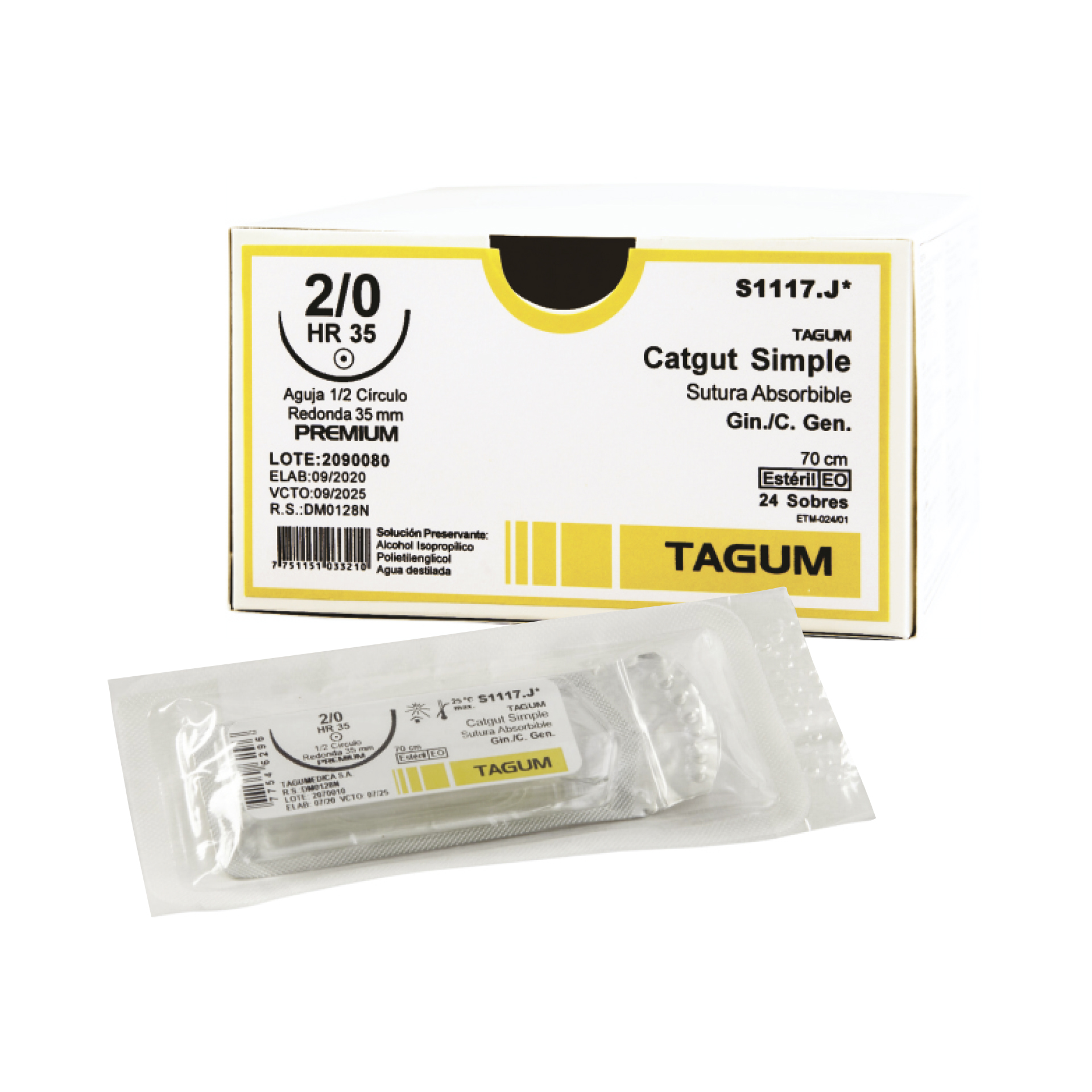 Imagen #0 del producto SUTURAS QUIRURGICAS - TAGUM